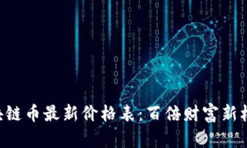 區(qū)塊鏈幣最新價(jià)格表：百倍財(cái)富新機(jī)遇！